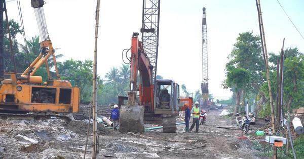 Lần đầu tiên cho khai thác mỏ cát trên sông Hậu phục vụ cao tốc