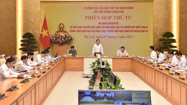 Sử dụng duy nhất tài khoản VNeID khi thực hiện dịch vụ công trực tuyến từ ngày 1/7