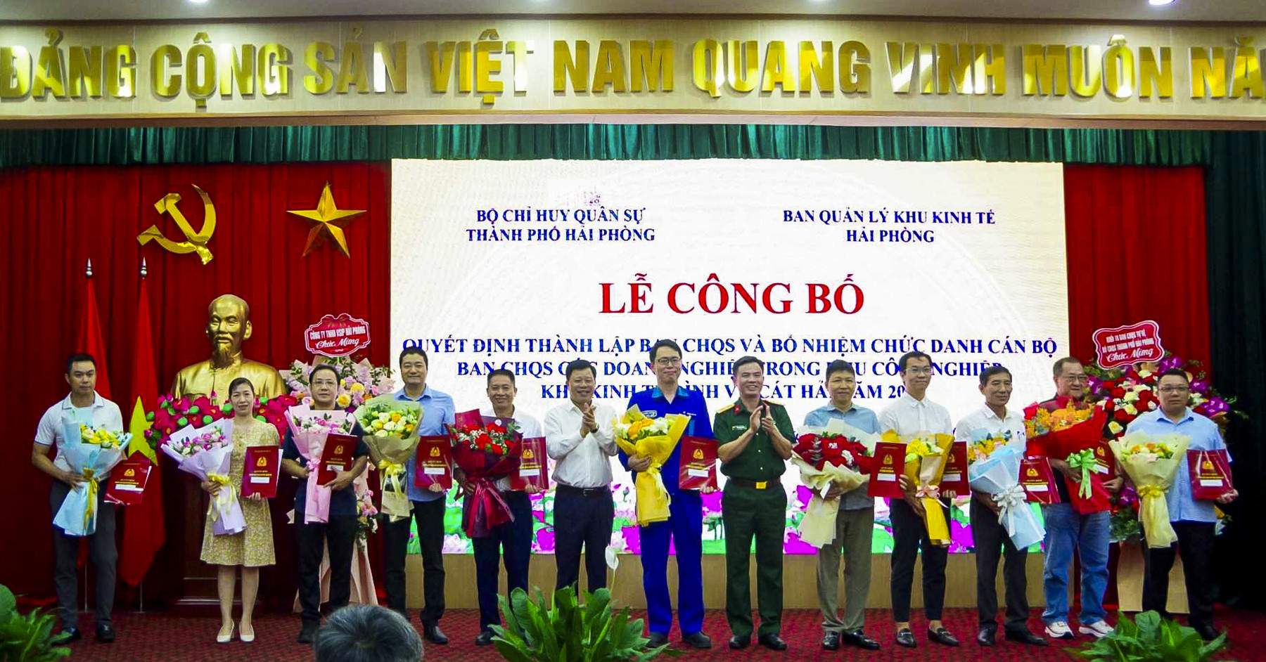 Thành lập 11 Ban Chỉ huy Quân sự tại KCN Hải Phòng có doanh nghiệp nước ngoài