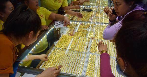 Giá vàng nhẫn 24K lao dốc