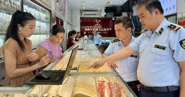 Phát hiện nhiều vi phạm tại các tiệm vàng, xử phạt gần 3 tỉ đồng