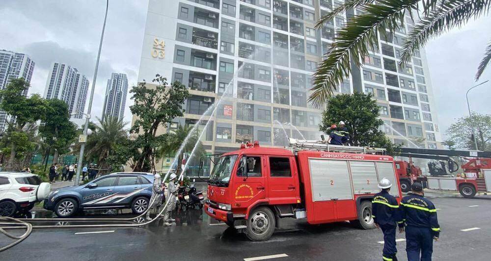 Phòng cháy chữa cháy đa lớp bảo vệ cư dân 24/7 tại các khu đô thị Vinhomes