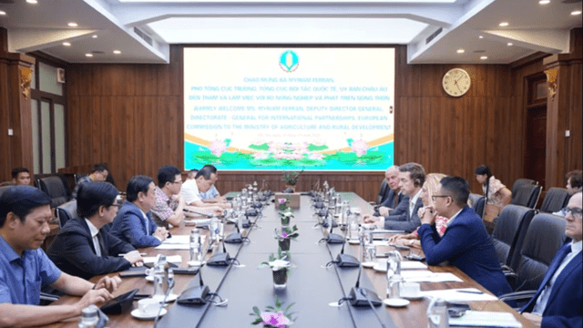 Hợp tác với EC phát triển nông nghiệp xanh, tuần hoàn
