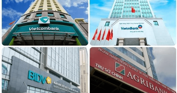 Lãi suất cho vay mới nhất tại Vietcombank, Agribank, VietinBank, BIDV: Thấp nhất bao nhiêu?