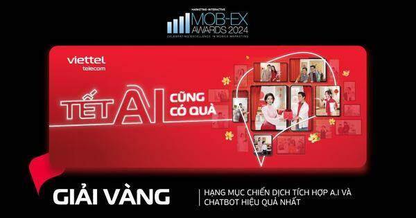 Chiến dịch truyền thông 'Tết A.I. cũng có quà' đạt giải Vàng Marketing