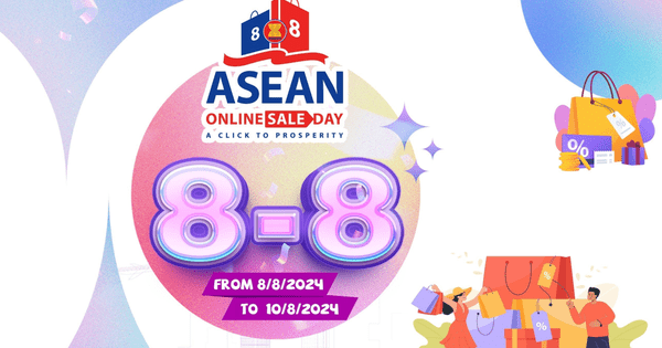Ngày mua sắm trực tuyến ASEAN 2024 trở lại vào ngày 8
