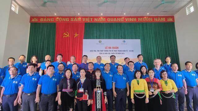 Ra quân điều tra, thu thập thông tin về thực trạng kinh tế - xã hội của 53 dân tộc thiểu số năm 2024