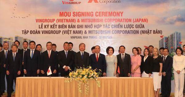 Tỉ phú Phạm Nhật Vượng 'bắt tay' với ông lớn thương mại của Nhật Bản