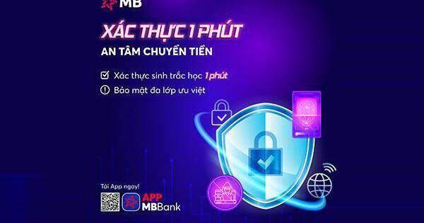 Giải pháp sinh trắc học khi chuyển khoản là cần thiết và khả thi