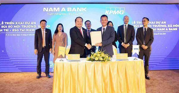 Nam A Bank triển khai dự án ESG