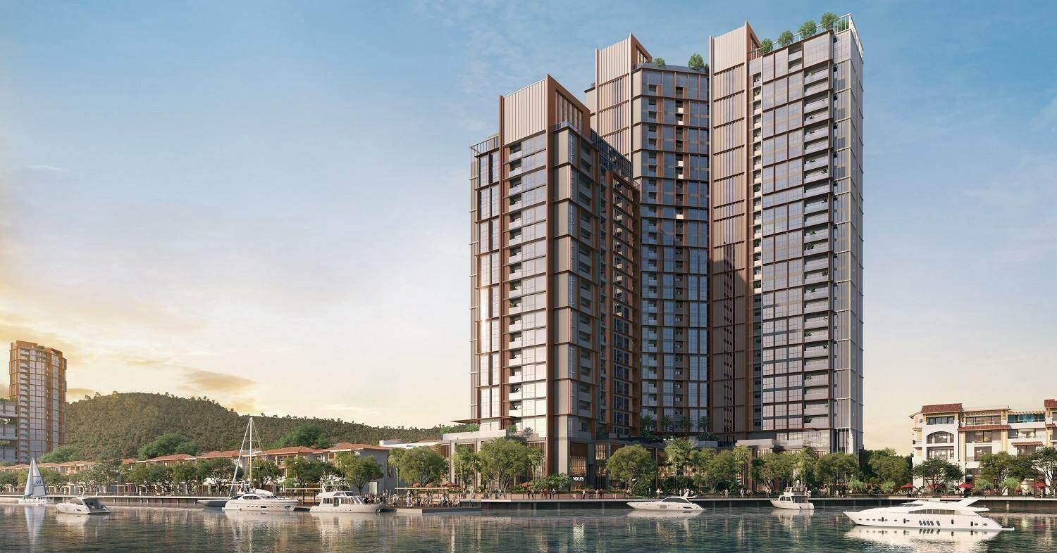Toà tháp hạng nhất trong quần thể Sun Symphony Residence