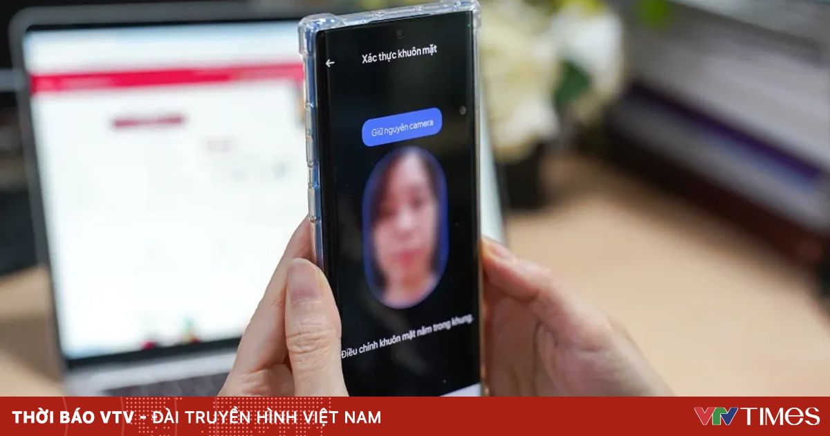 26,3 triệu tài khoản ngân hàng đã thực hiện sinh trắc học