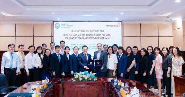 AstraZeneca Việt Nam và Trường ĐH Y Dược TP.HCM hợp tác đào tạo y khoa