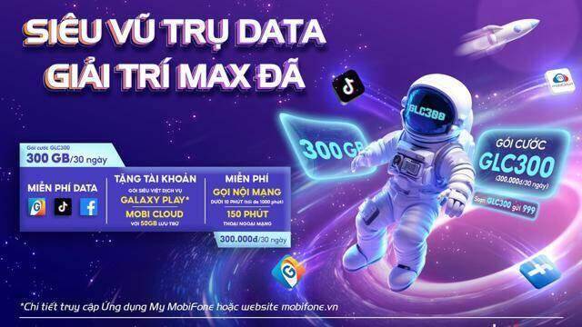 Gói cước tích hợp xem phim, giải trí và lưu trữ trên “đám mây” của nhà mạng MobiFone được người dùng ưa chuộng