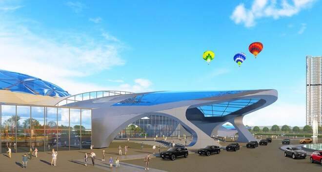 Cận cảnh Trung tâm Hội chợ Triển lãm Quốc gia vừa khởi công ở Đông Anh