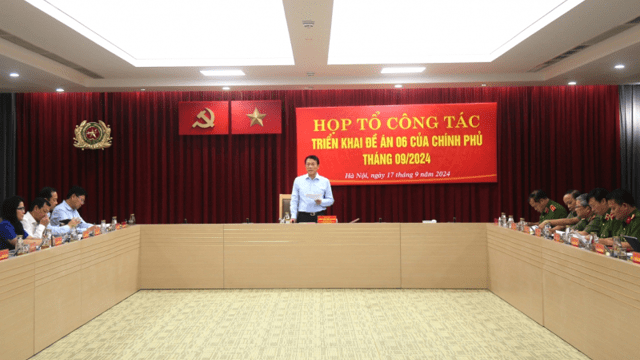 Đẩy nhanh hoàn thành các nhiệm vụ bị chậm tiến độ của Đề án 06