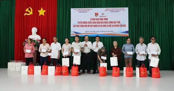 EVNGENCO3 bàn giao công trình thanh niên tại huyện Côn Đảo