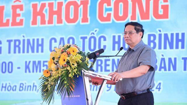 Khởi công tuyến cao tốc Hòa Bình – Mộc Châu