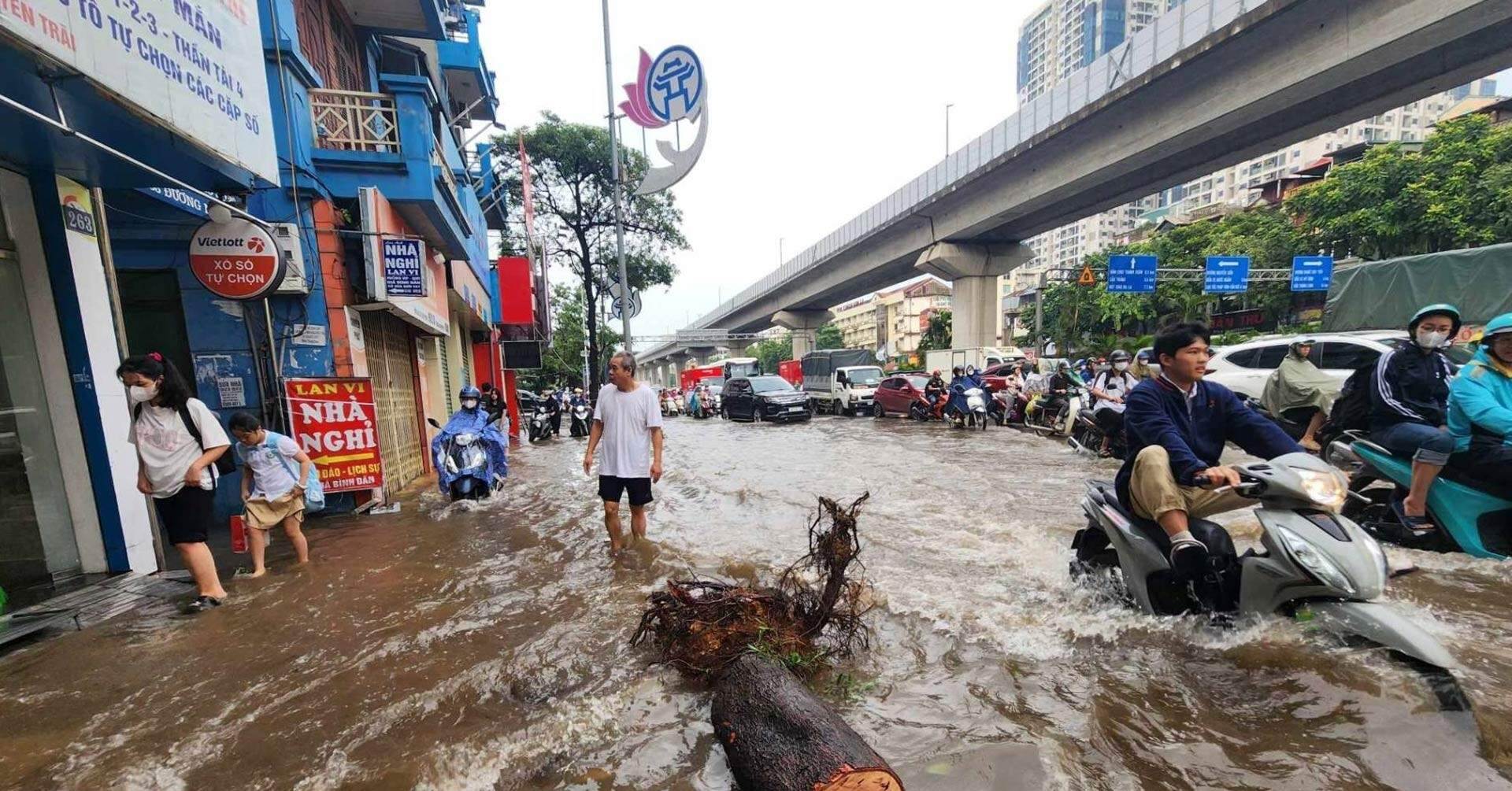Các khu đô thị mới phải tách riêng hệ thống thoát nước mưa và nước thải