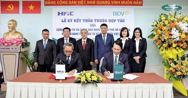 BIDV và HFIC hợp tác thúc đẩy phát triển kinh tế