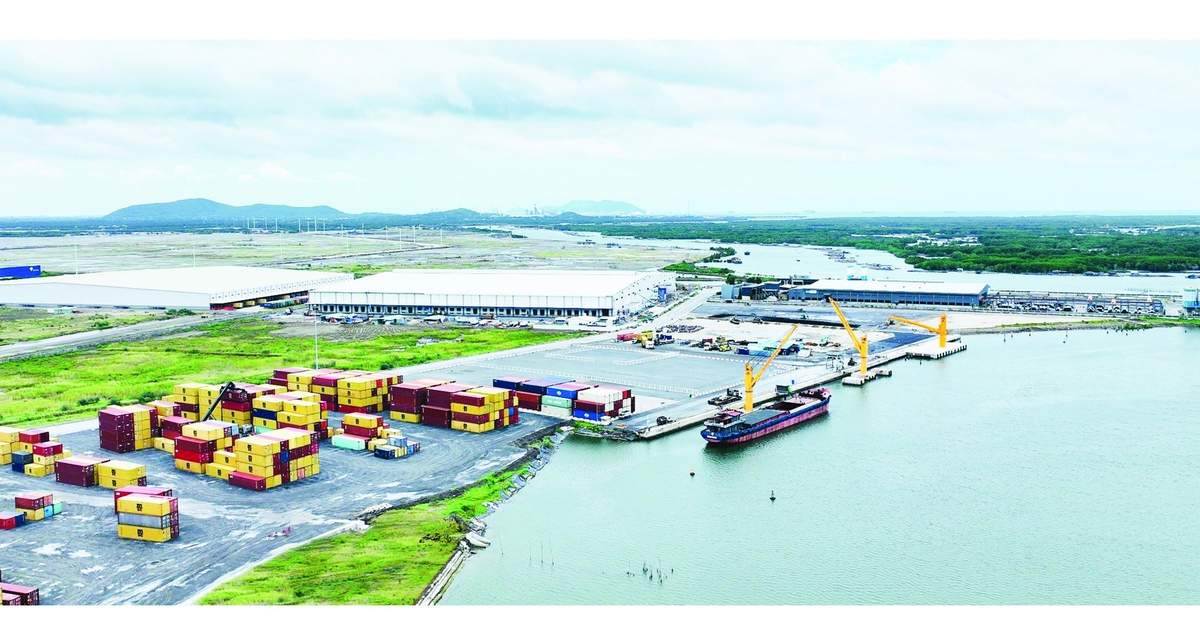 Cánh tay nối dài của cảng nước sâu Cái Mép