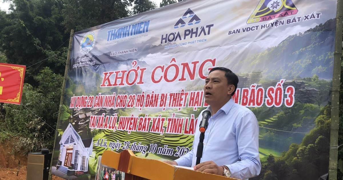 Hòa Phát tài trợ 10 tỉ đồng cho bà con Lào Cai tái thiết sau bão