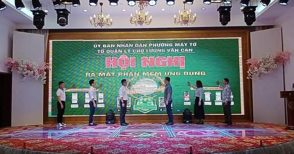 Ra mắt ứng dụng mua bán trực tuyến APP tại khu ẩm thực chợ Lương Văn Can