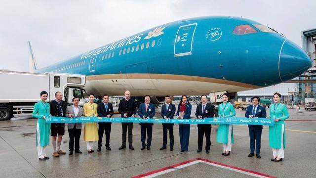 Vietnam Airlines khai trương đường bay thẳng đến thành phố Munich - Đức