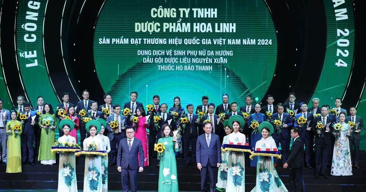 3 thương hiệu của Dược phẩm Hoa Linh đạt chứng nhận Thương hiệu quốc gia