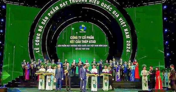 ATAD đại diện tiêu biểu ngành Kết cấu Thép Việt Nam vinh dự đạt Thương hiệu Quốc gia