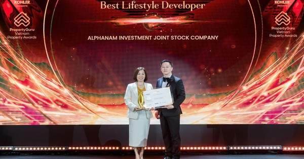 Alphanam Group thắng đúp giải thưởng tại Vietnam Property Awards 2024