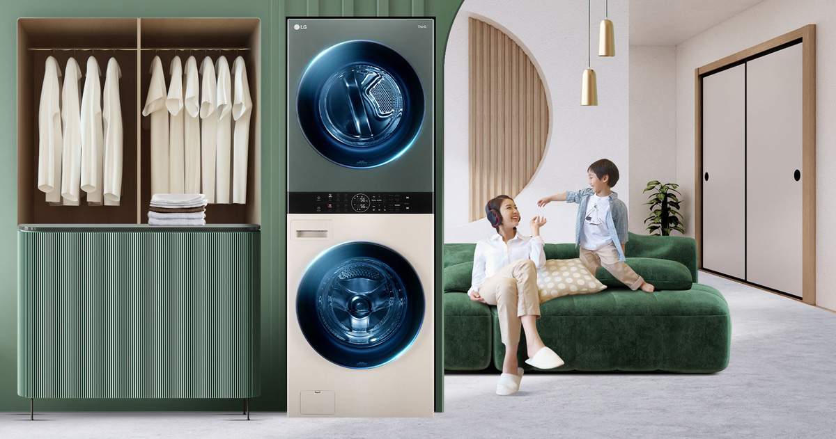 Bạn nghĩ máy giặt kết hợp máy sấy chỉ là giặt sấy thông thường?