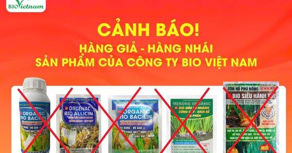 Bio Việt Nam khuyến cáo về hàng giả các sản phẩm của công ty