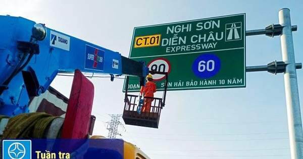 Các biển báo trên đường nếu ghi "Đường Sơn Hải bảo hành 10 năm" sẽ phải chỉnh sửa