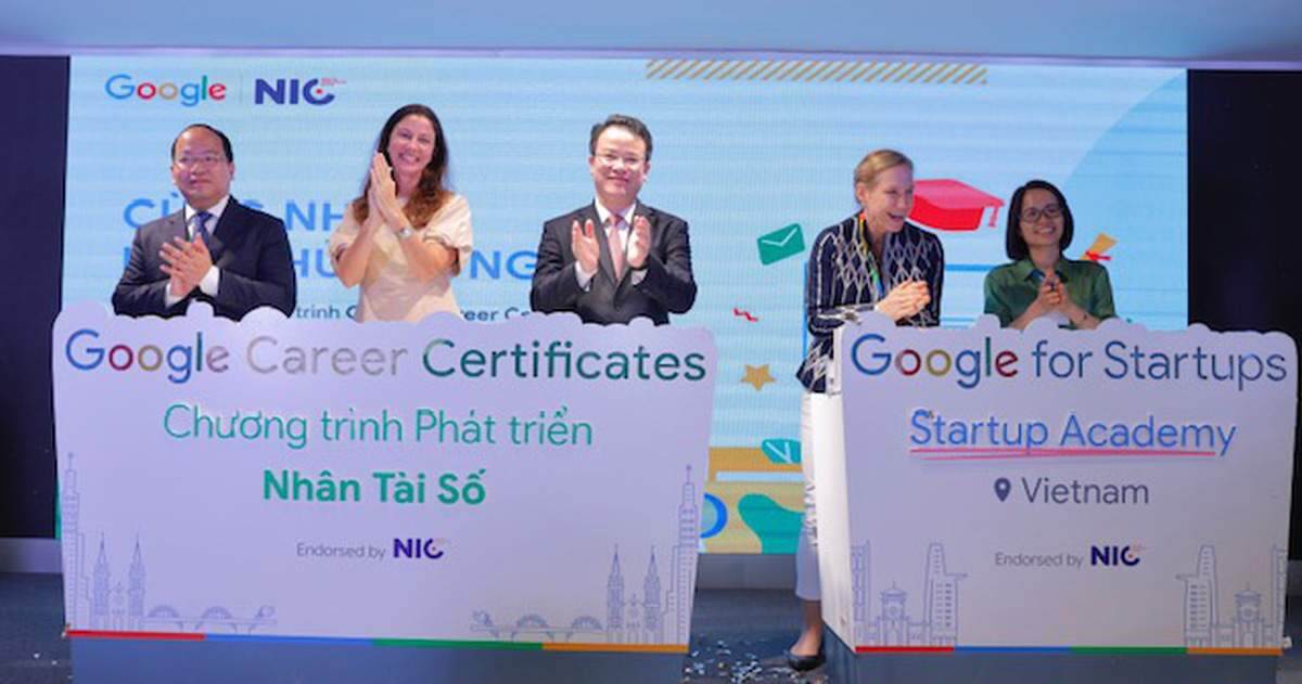 Google hỗ trợ Việt Nam chuyển đổi số thông qua chương trình phát triển nhân tài số