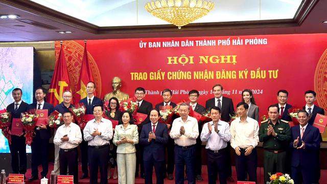 Hải Phòng có thêm 12 dự án, tổng vốn 1,8 tỷ USD