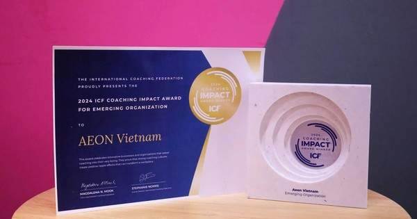 Liên đoàn Khai vấn Quốc tế vinh danh AEON Việt Nam