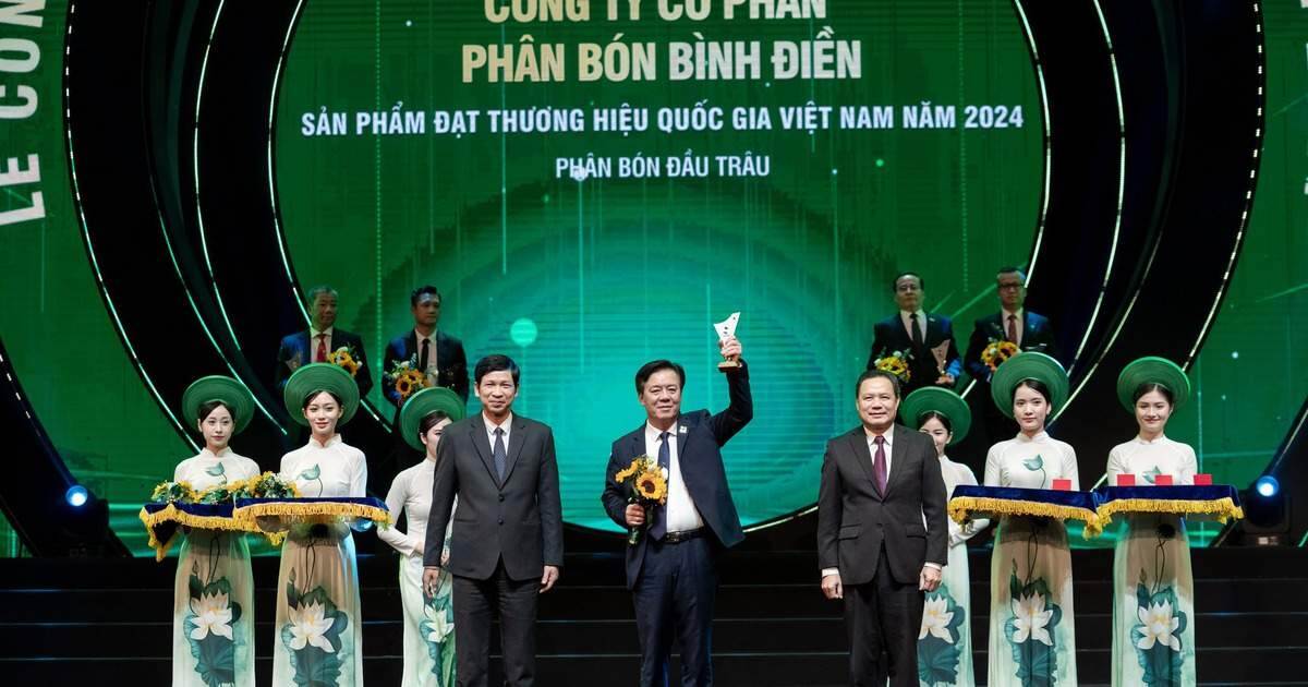 Phân bón Đầu Trâu đạt Thương hiệu quốc gia