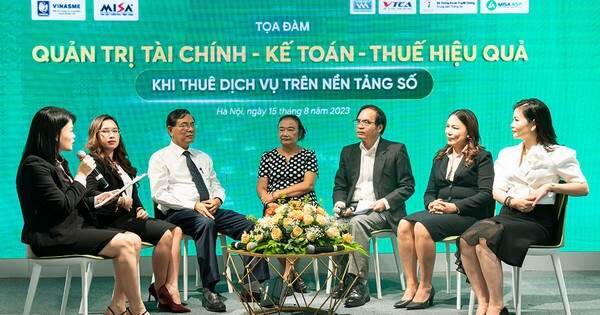 Thuê dịch vụ trên nền tảng số, hướng đi mới của doanh nghiệp giúp quản trị tài chính, kế toán, thuế hiệu quả hơn