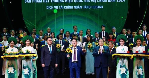 Vietcombank, Vietinbank, BIDV, HDBank... được vinh danh Thương hiệu Quốc gia Việt Nam