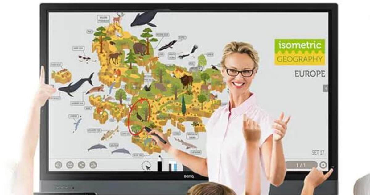 BenQ giữ vị trí số một thị phần màn hình tương tác IFP