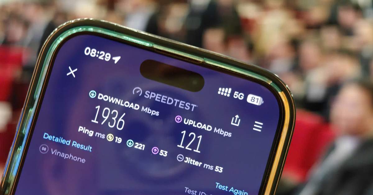 Đến lượt VinaPhone chính thức cung cấp dịch vụ 5G thương mại