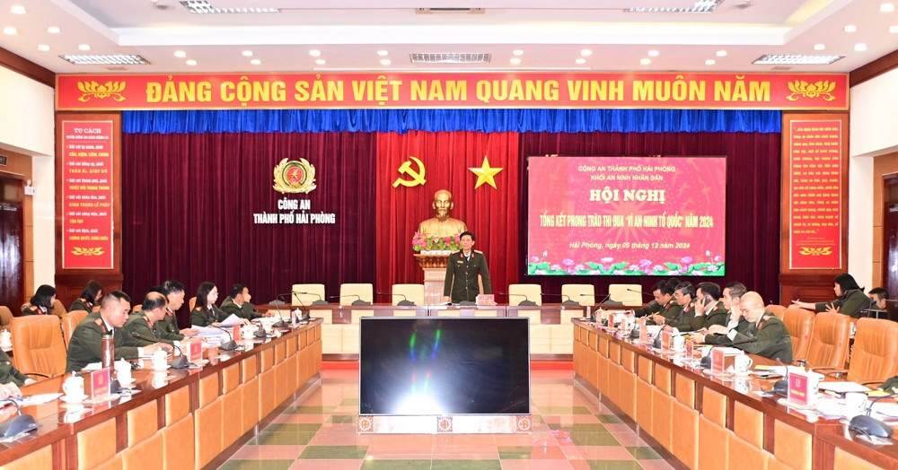 Khối An ninh nhân dân tổng kết phong trào ‘Vì an ninh Tổ quốc’