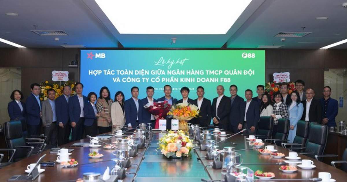 MB cùng F88 cung cấp giải pháp tài chính toàn diện tại 850+ điểm giao dịch