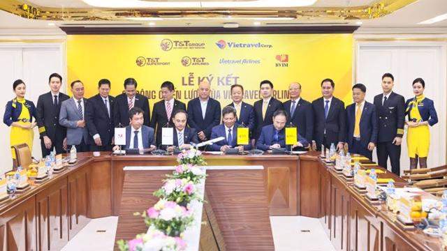 T&T Group trở thành cổ đông chiến lược của Vietravel Airlines