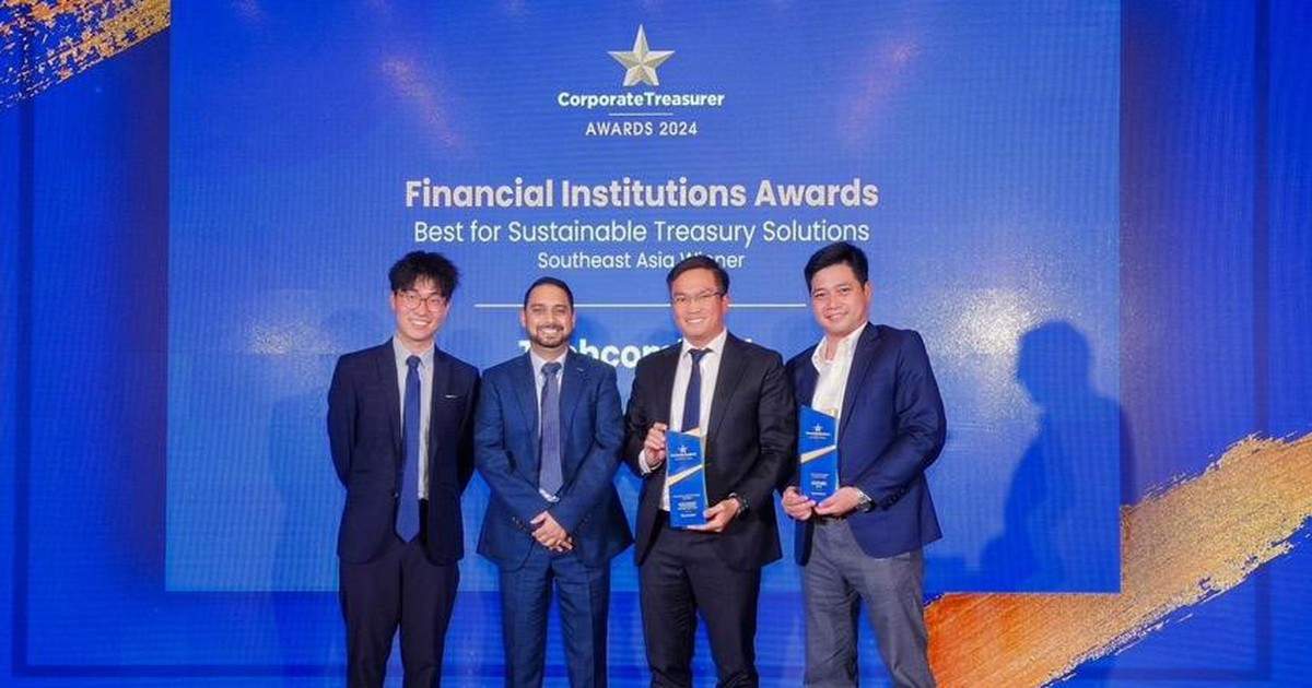 Techcombank lập ‘hat-trick’ giải thưởng quốc tế với giải pháp Quản trị nguồn vốn C-Cash