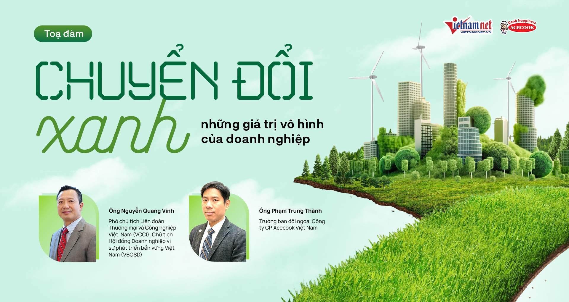Tọa đàm: Chuyển đổi xanh
