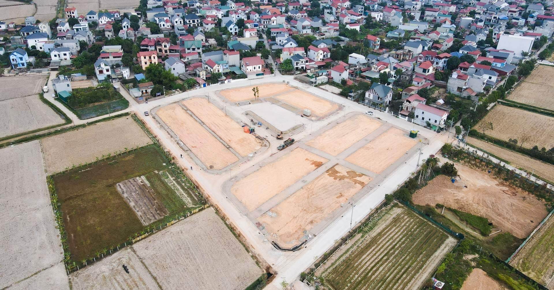 Cận cảnh khu đất bị ‘chơi khăm’ trả giá 30 tỷ đồng/m2 ở huyện Sóc Sơn