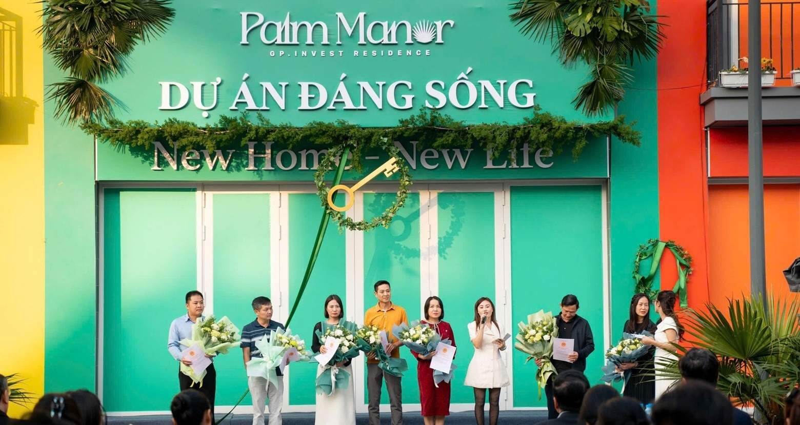 Palm Manor đón những chủ nhân đầu tiên
