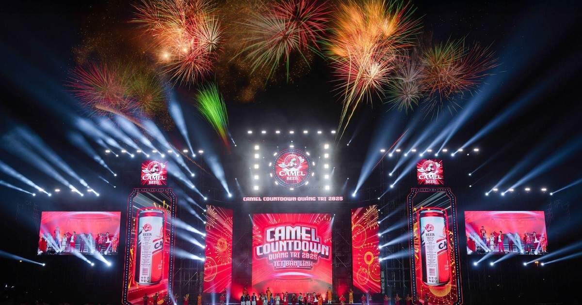 Gần 20.000 khán giả bùng nổ tại Camel Countdown Quảng Trị 2025
